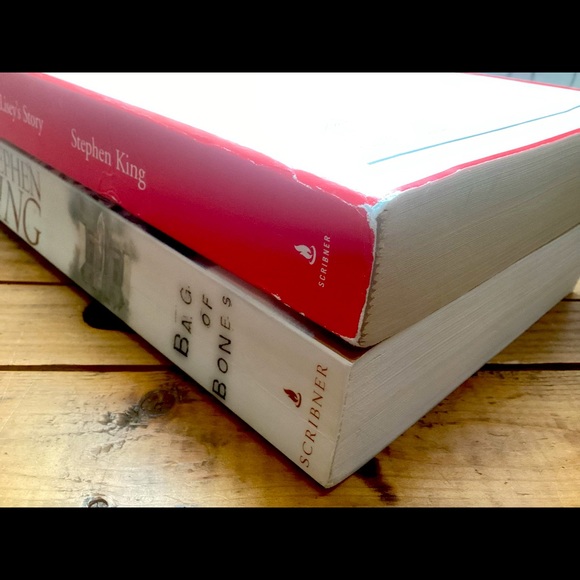 Stephen King “Lisey’s Story” & “Bag of Bones” Uncorrected Proof Paperback Books - Picture 10 of 11